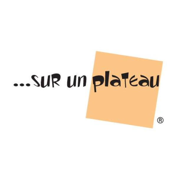 Sur un plateau